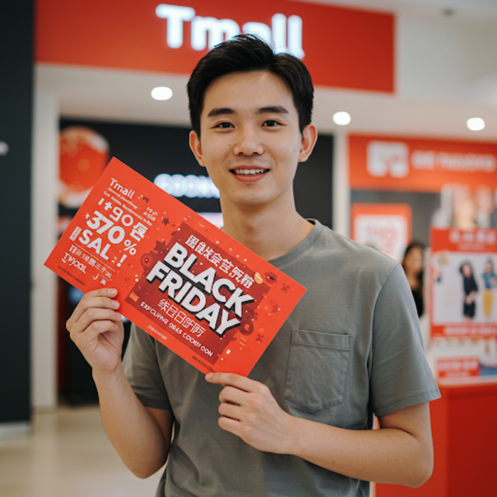 Черная пятница на Tmall: охота за купонами