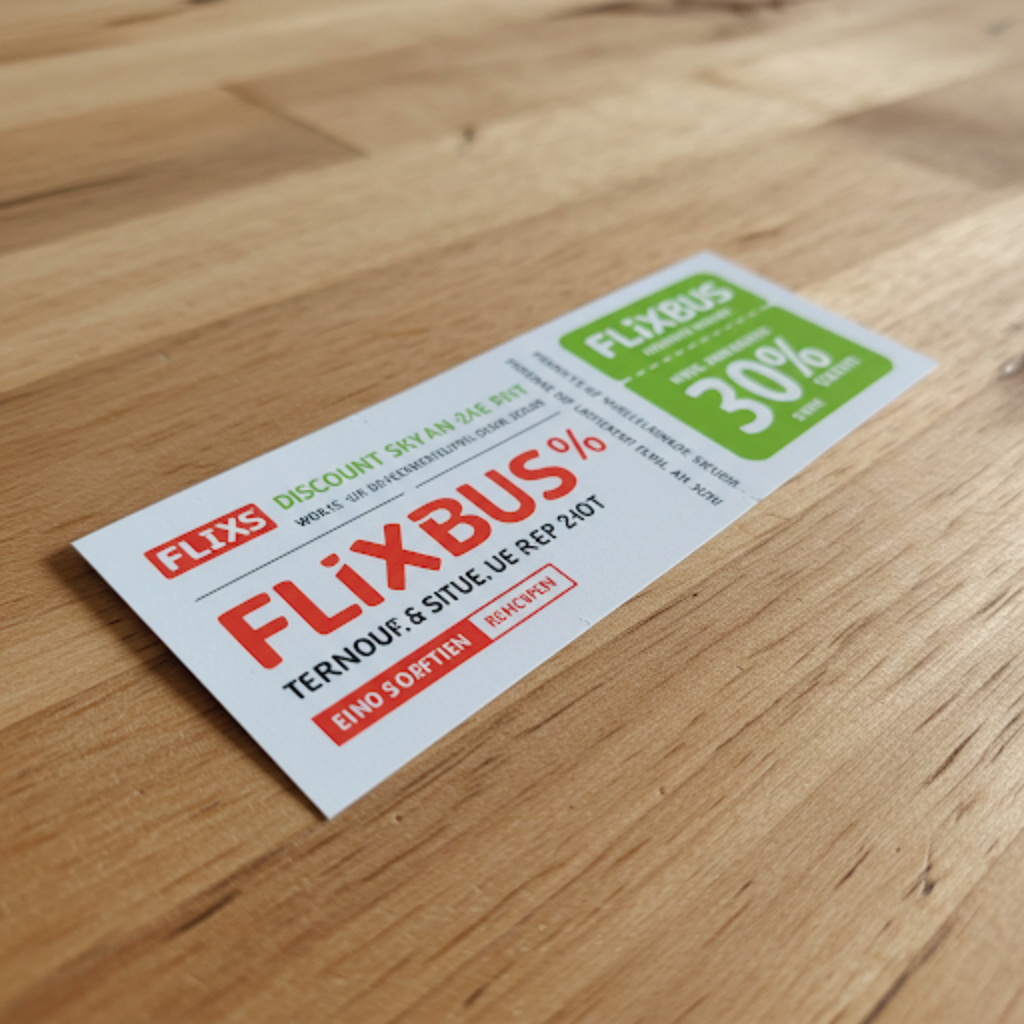 Скидочный купон FlixBus: путешествуйте по Европе выгодно
