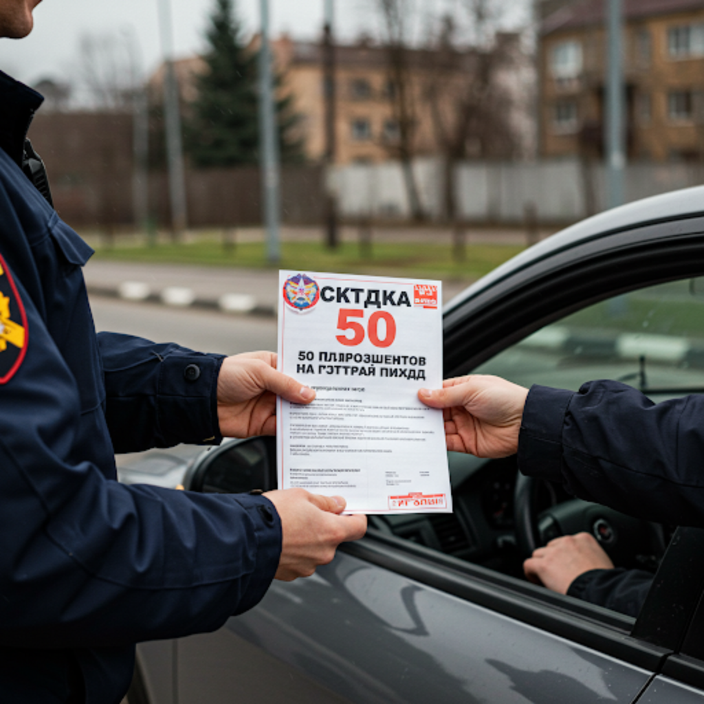 Скидка 50 процентов на штрафы ГИБДД: разбираемся в деталях