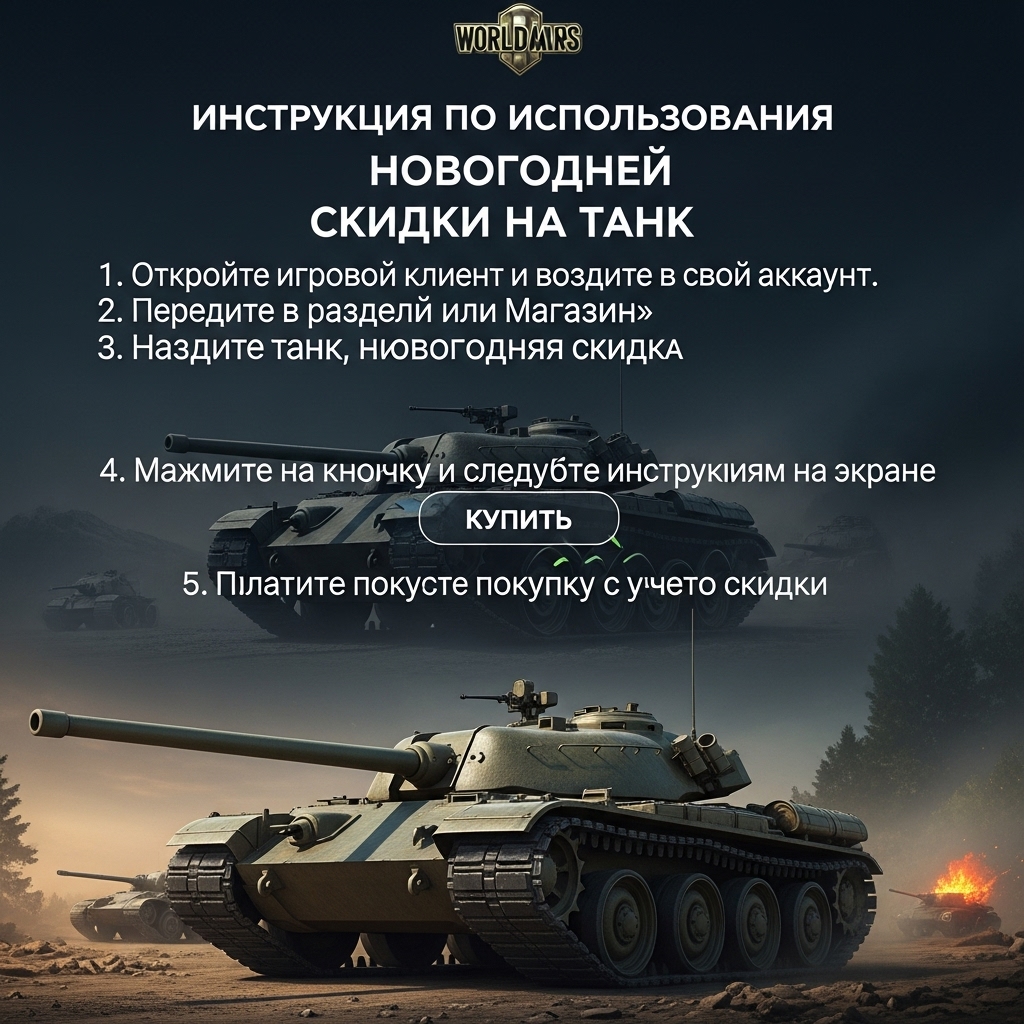 Новогодние скидки на танки: Полное руководство по максимальной выгоде в 2025-2026 году Новогодние скидки на танки: Полное руководство по максимальной выгоде в 2025-2026 году