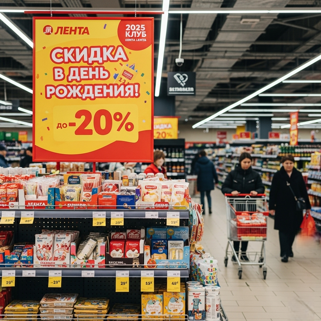 Скидка на День Рождения в «Ленте»: Полное Руководство по Максимальной Выгоде в 2025 Году Скидка на День Рождения в «Ленте»: Полное Руководство по Максимальной Выгоде в 2025 Году