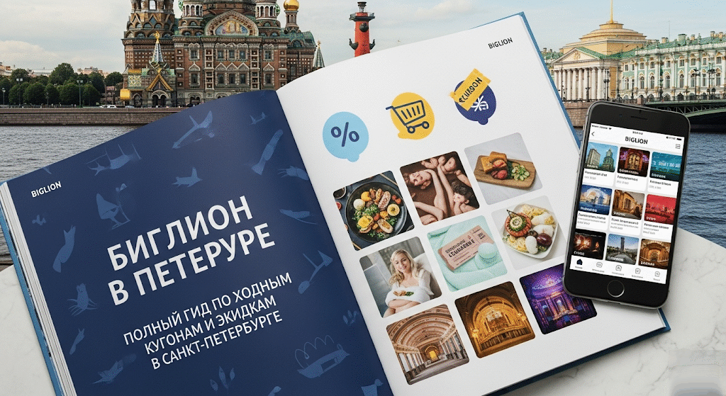 Биглион в СПб: Полный Гид по Выгодным Купонам и Скидкам в Санкт-Петербурге Биглион в СПб: Полный Гид по Выгодным Купонам и Скидкам в Санкт-Петербурге