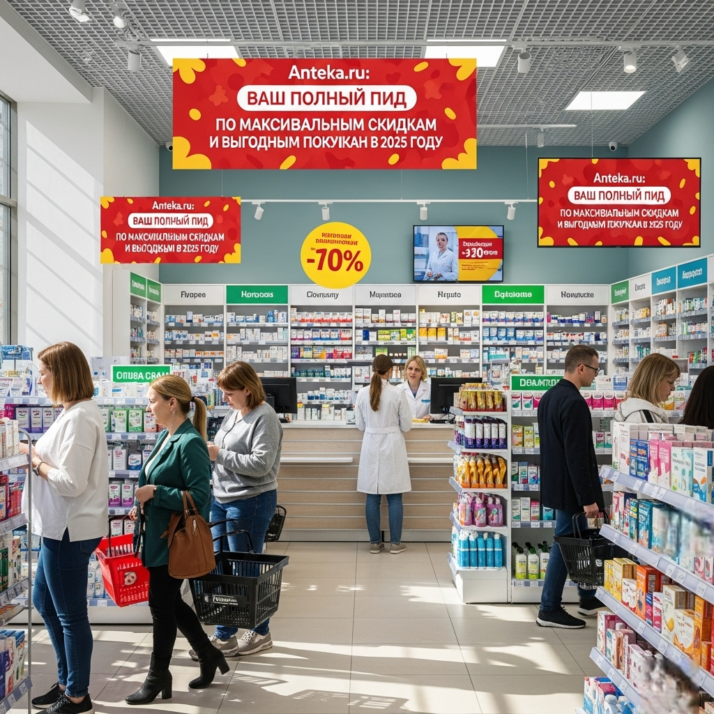 Аптека.ру: Ваш полный гид по максимальным скидкам и выгодным покупкам в 2025 году