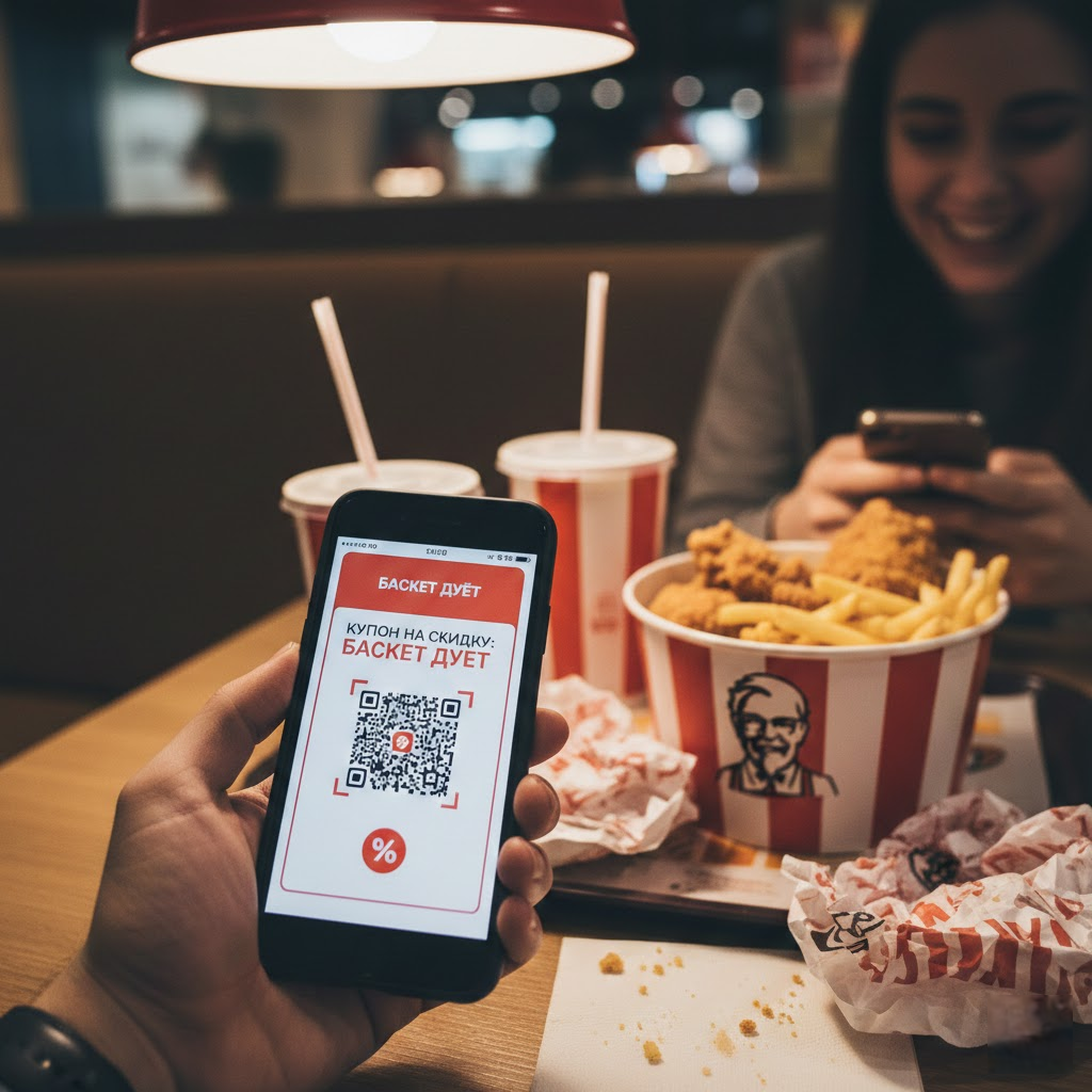 Хрустящая выгода: где найти рабочий купон на Баскет Дуэт и как сэкономить на любимом фастфуде