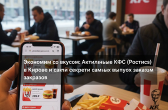 Экономим со вкусом: Актуальные купоны КФС (Ростикс) в Кирове и секреты самых выгодных заказов